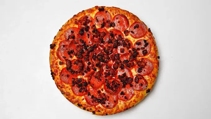 Garden Fresh Vegetarian Pizza - best veggie pizza at Pizza 64 Country Hills, Calgary